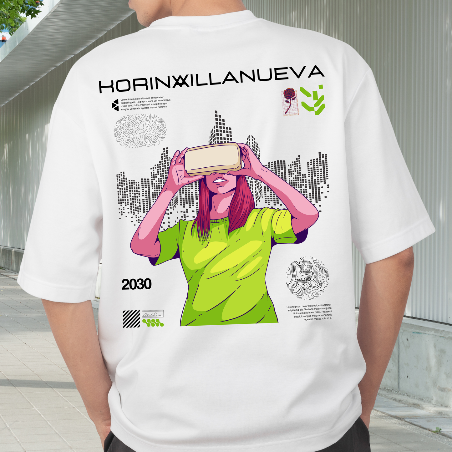 CASELIVO PREMIUM OVERSIZED T SHIRT
